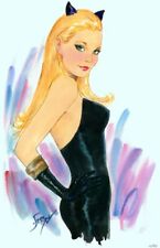 Doug Sneyd Limited Edt Playboy Art Print ~ #11/50 / Blond Cat Woman picture