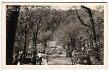 Ledges State Park Boone IA People Many Old Classic Cars RPPC Photo Postcard picture