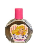 Vintage 80’s Barbie Cologne Glass Bottle 3.5” Tall Avon Empty Rare picture