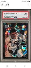 2022 Topps Star Wars Galaxy Chrome 87 ATOMIC REFRACTOR #75 / 150 PSA 9 MINT POP5 picture
