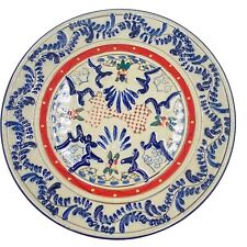 Turkish Style Plate Hand Painted Expressions 10.5