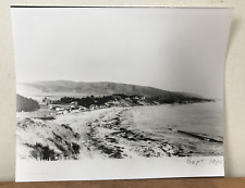 1896 Los Angeles California Beach September Photograph Scan Reprint B&W picture