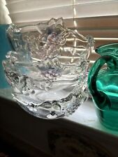vintage mikasa crystal bowl  picture