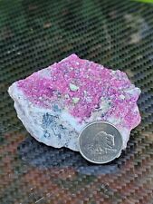 Pink Cobalto Calcite Specimen with Malachite Growths picture
