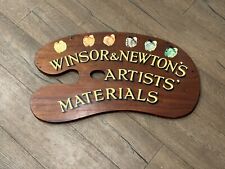 Antique Windsor & Newton’s Artists’ Materials Shop Sign ***UNIQUE*** picture