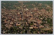 Springfield Missouri Aerial View Posted 1966 Postcard picture