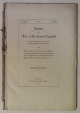 1905 STATUE OF HON. JOHN JAMES INGALLS RECEPTION & ACCEPTANCE OF STATE OF KANSAS picture
