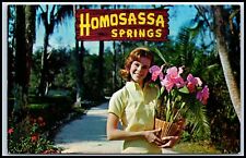 Postcard Homosassa Springs Orchids By The Dozen  FL N31 picture