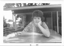 Vintage FOUND PHOTOGRAPH b & w EARLY 60's GIRL Snapshot ORIGINAL 21 47 F picture