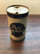 Empty Top Opened 12oz Pabst Blue Ribbon Beer Flat Top picture