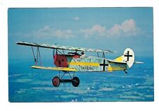 Aviation Postcard Old Rhinebeck Aerodome WWl Germany Fokker D-Vll Fighter picture