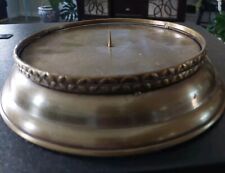 Vintage Bombay Large Metal Pillar Candle Stand  picture