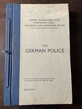 RARE  & Classified WWII US Intelligence Book, 