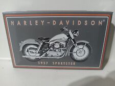 1957 Harley Davidson Sportster Collectible Match Box Tin picture