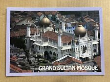 Postcard Singapore Grand Sultan Mosque Islam Muslim Vintage PC picture