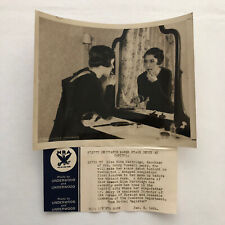 Press Photo Photograph Theater Actress Debutante 1934 Underwood & Underwood picture