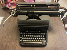 Vintage Typewriter LC SMITH Made in USA Antique chrome-ringed keys model 27C picture