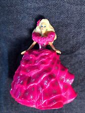 Vtg 1998 #3 Hallmark /Mattel Collectors  Club  Happy Holiday's BARBIE Pink Dress picture