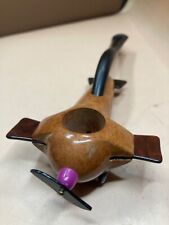 Awesome Antique Airplane Tobacco Smoking Pipe - Nice Gift picture