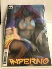 2021 Marvel Comics X-Men Inferno Mystique Artgerm Variant Comic Book #1 picture