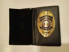 Vintage Obsolete Security Officer Guard Uniform Badge Pin Star  picture
