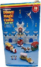 Vintage 1987 Lil Playmates Disney Magic Kingdom Castle Playset + Figures + Train picture