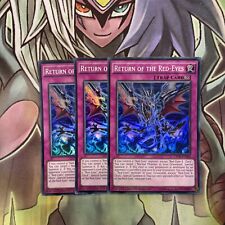CROS-ENAE4 x3 Return of the Red-Eyes Super Rare Excellent Condition Yugioh picture