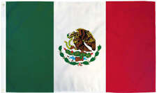 Mexico Flag Bandera De Mexico  3x5Ft  Green White Red  1 Piece Only picture