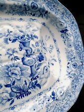 Outstanding antique Minton Florentine Opaque China ironstone platter, 20.5 inch picture