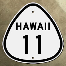 Hawaii state route 11 Highway marker road sign Big Island Belt Hilo Kailua-Kona picture