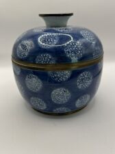 Maitland Smith LTD designed and handmade in Thailand Porcelain and Brass pottery picture