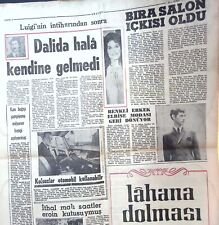 Dalida  NEWSPAPER Middle East 1967 complete  picture