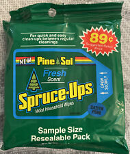Pine-Sol Spruce-Ups Household Wipes American Cyanamid Co. Vintage Staging PROP + picture