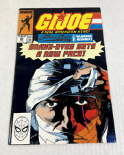 G.I. Joe A Real American Hero #94 Newsstand Marvel 1989 Snake Eyes Trilogy G4 picture