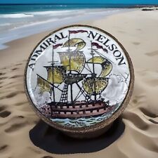 Crummles England Small Enamel Pill Or Trinket Box-Admiral Nelson picture