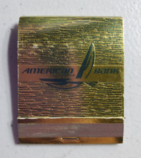 American National Bank Matchbook picture