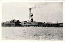 New Weyerhaeuser Mill Everett Washington Old Postcard  picture