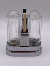 1930 IMPERIAL METAL MFG CORP SALT PEPPER SHAKERS - Very Good Condition picture