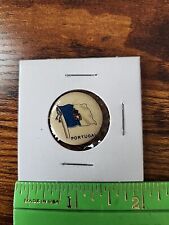 Portugal Flag Pin Button Vintage Collectible Sweet Cigarette picture