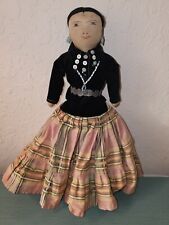 Vintage American Indian Navajo Hand Made Doll-Excellent picture