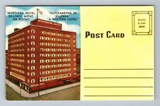 Billings MT-Montana, Northern Hotel, Advertisment, Vintage Postcard picture