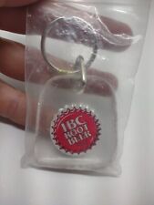 Vintage IBC Root Beer Keychain And Bottle Opener NEW IN PACKAGE  picture