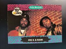 1991 ProSet MusiCards YO MTV Raps Eric B Rakim RC card #28 picture