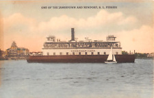 1930's? Ferry Governor Carr Jamestown RI post card picture