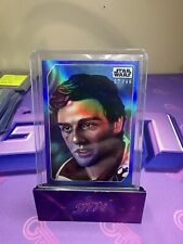 2023 Topps Star Wars Celebrations Poe Dameron Blue /99 picture