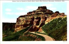 Scott's Bluff Summit Drive, SCOTTSBLUFF, Nebraska Postcard  - Curt Teich picture