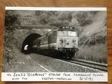Photograph Network SouthEast Glorious No.50033 Crewkerne Tunnel .Free UK P&P picture