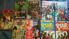 Justice League of America Lot With Various #1 Issues, 3 Soft Covers And JSA picture