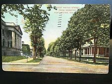 Vintage Postcard 1908 W. Wayne Street from Webster Str Fort Wayne Indiana (IN) picture