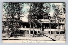 Nisswa MN-Minnesota, Marquis Resort, Pelican Lake, Antique, Vintage Postcard picture